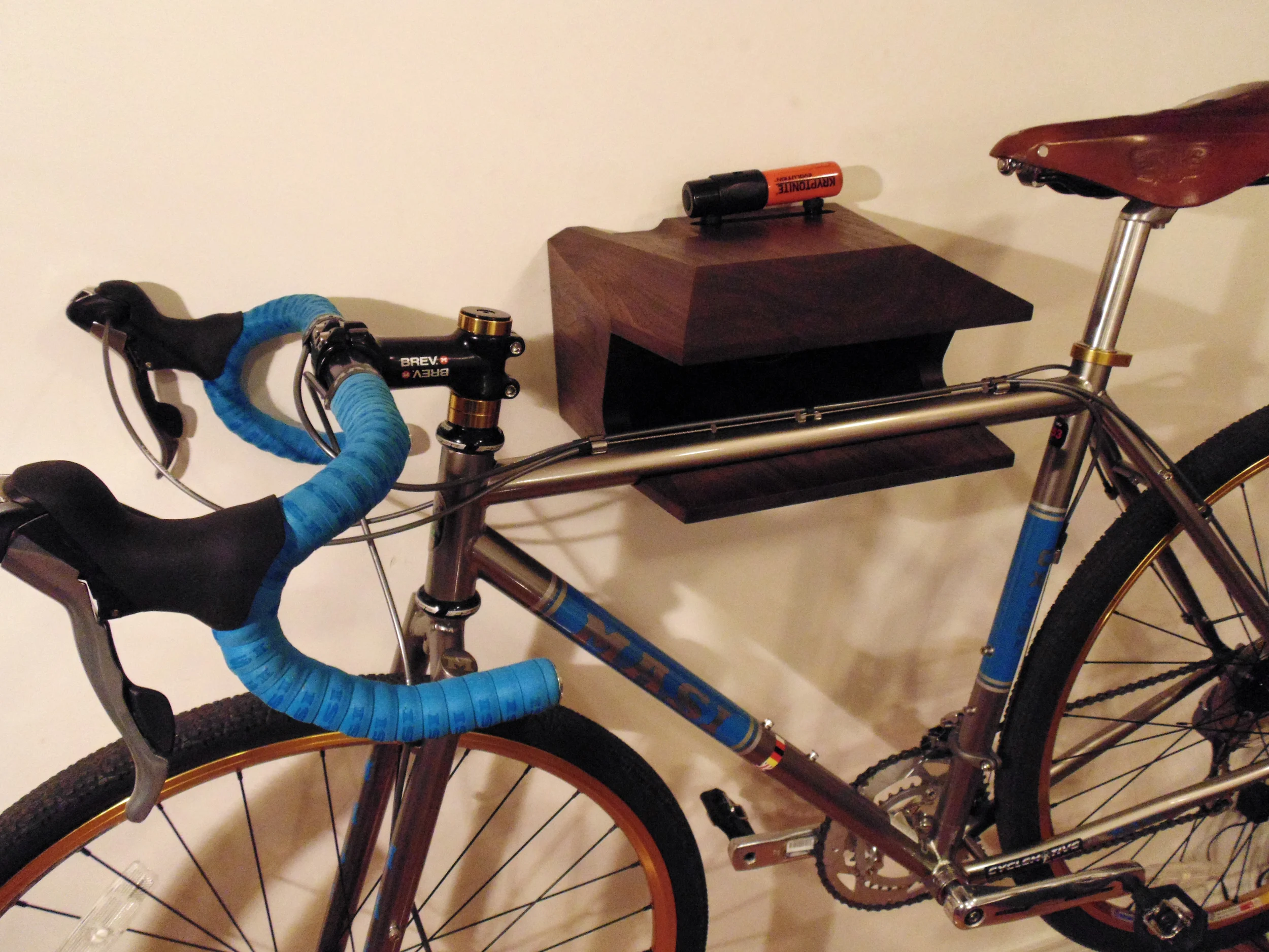 Bike shelf - installed