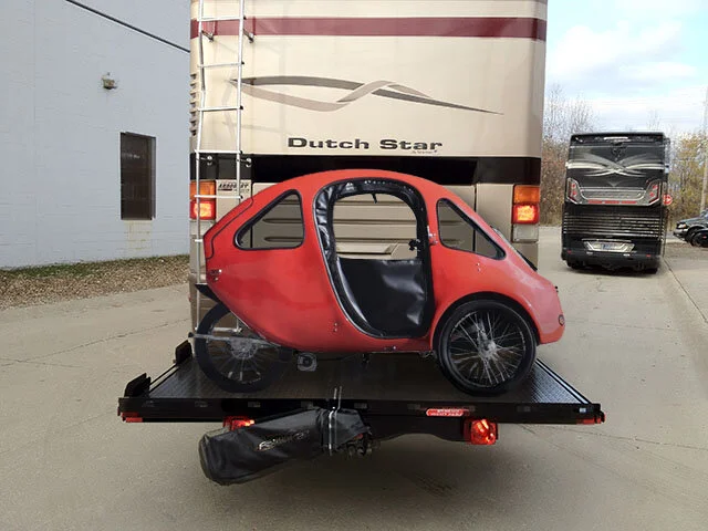 Ask us about a Mighty Hauler hitch carrier