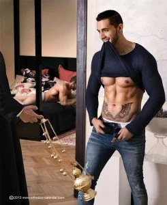 This priest is quite a swinger