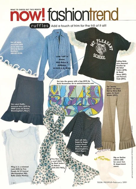  Mount Pleasant Ruffle T-Shirt 