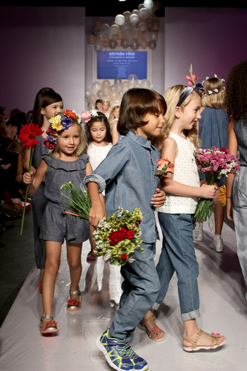 Custom Design for Stride Rite - VOGUE Bambini Petite Parade Runway Show