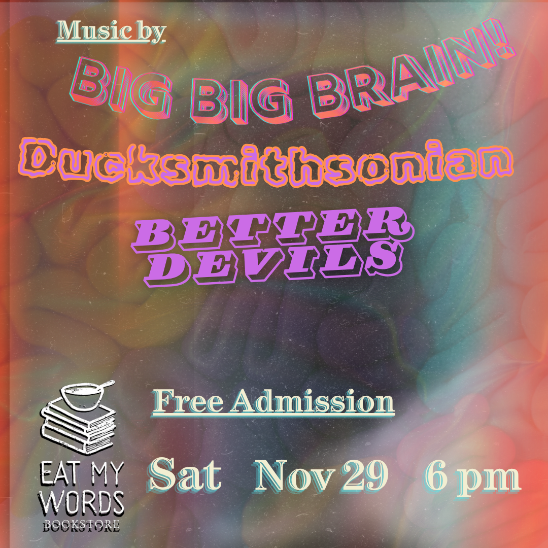 Music by Big Big Brain!, Ducksmithsonian, and Better Devils