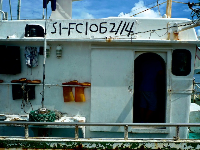 Taiwanese longliner operating in the Pacific
