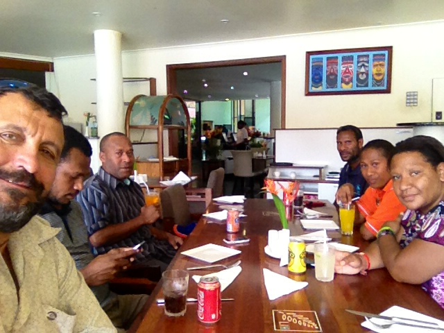 The Lae Catch Certification team earning a session of PNG's best pizza as thank you for trusting me with their work... (They are the responsible, I just advice! ). Coolest crew around.