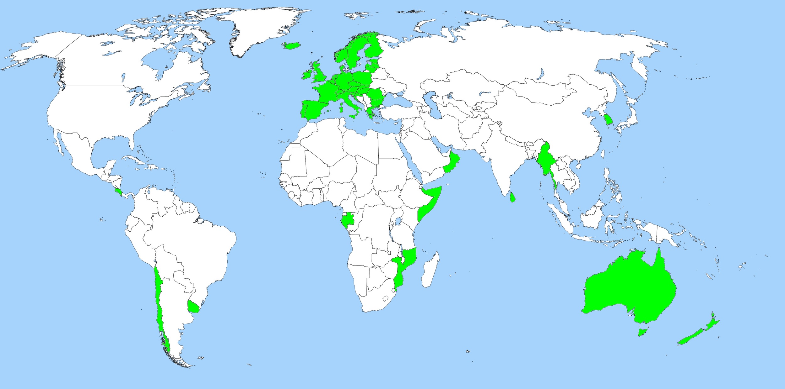 UN- PSMA (Ratifications) Jan 14, 2016 Countries that have ratified the PSMA