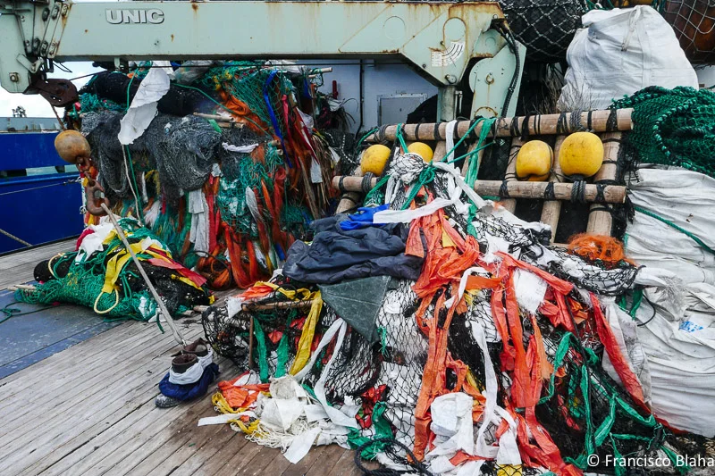 Not much biodegradable or non entangling in this FADs