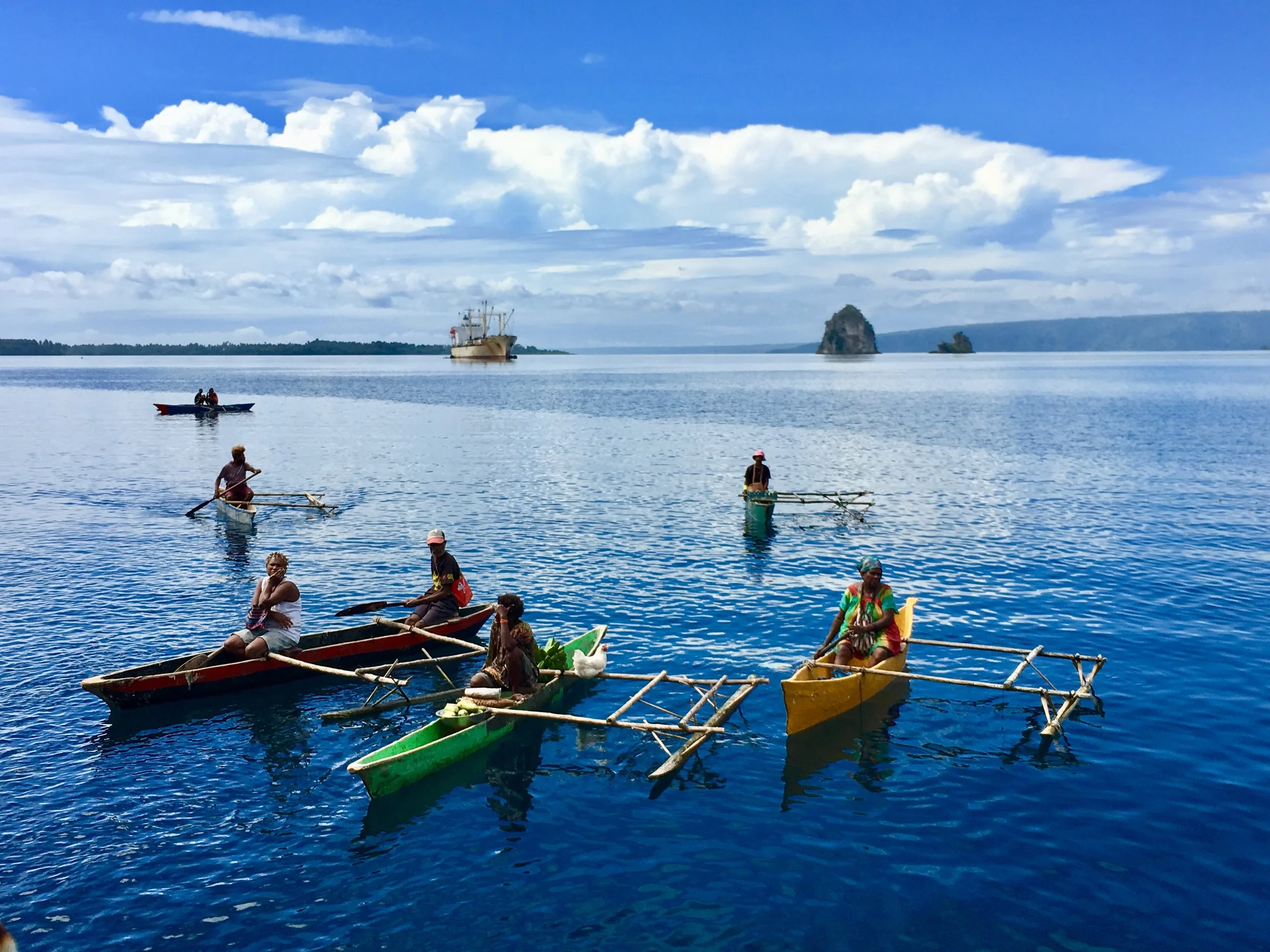 Sellers to the Purse Seiners in Rabaul (PNG)