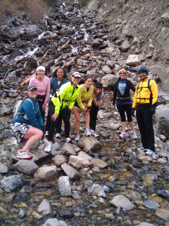 Training run in Provo Canyon