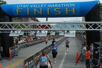 FINISHED! Utah Valley Half Marathon - June 21, 2011