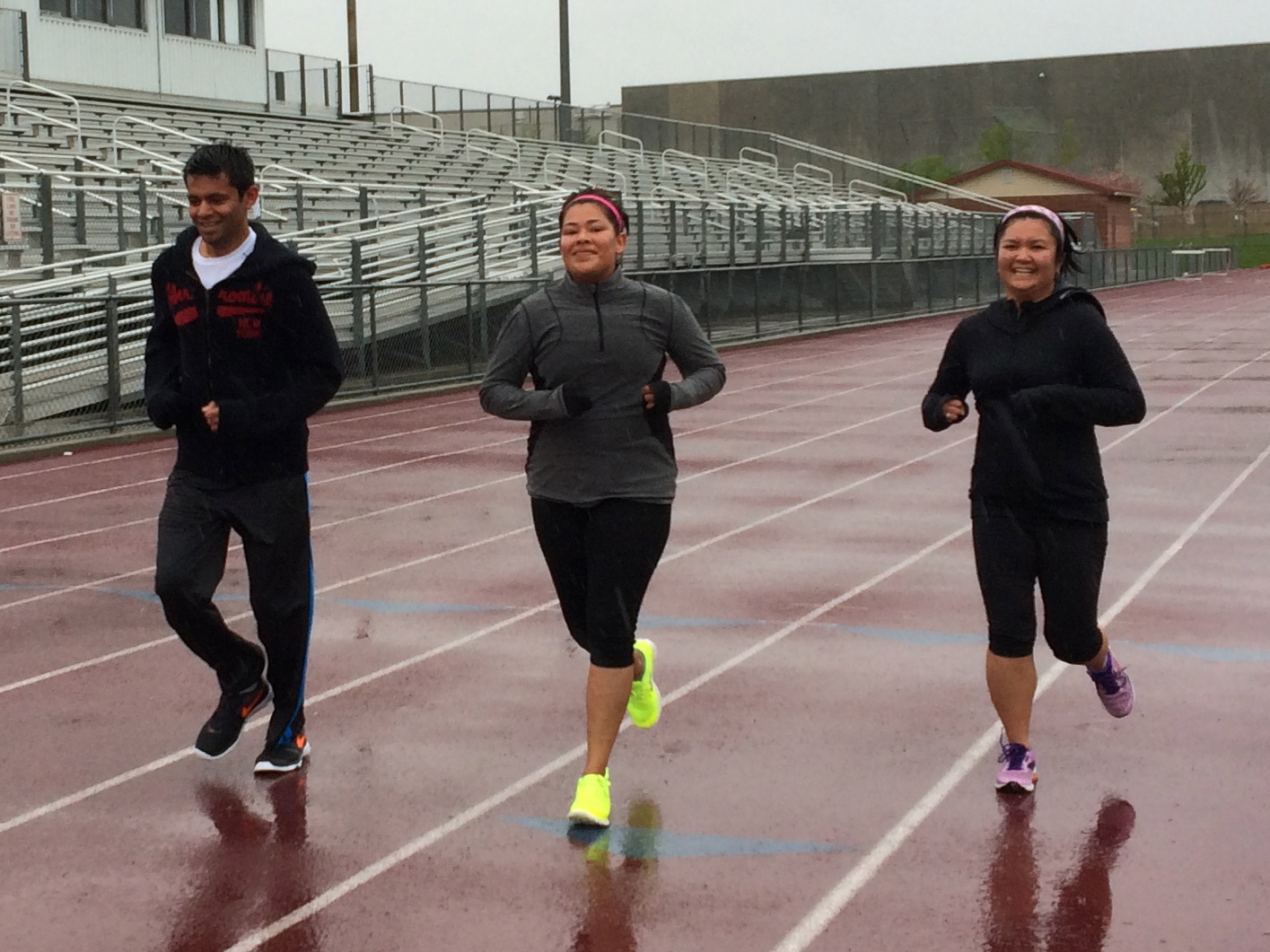 Magic Mile in the rain