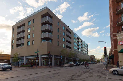1950s A group of concerned residents in Evanston’s 1st and 3rd wards organized to oppose a plan to change the west side of Chicago Avenue from commercial to manufacturing. Take a stroll down Chicago Avenue today to admire the results of their successful advocacy.