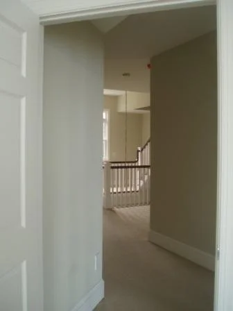 Master bedroom toward entry stair