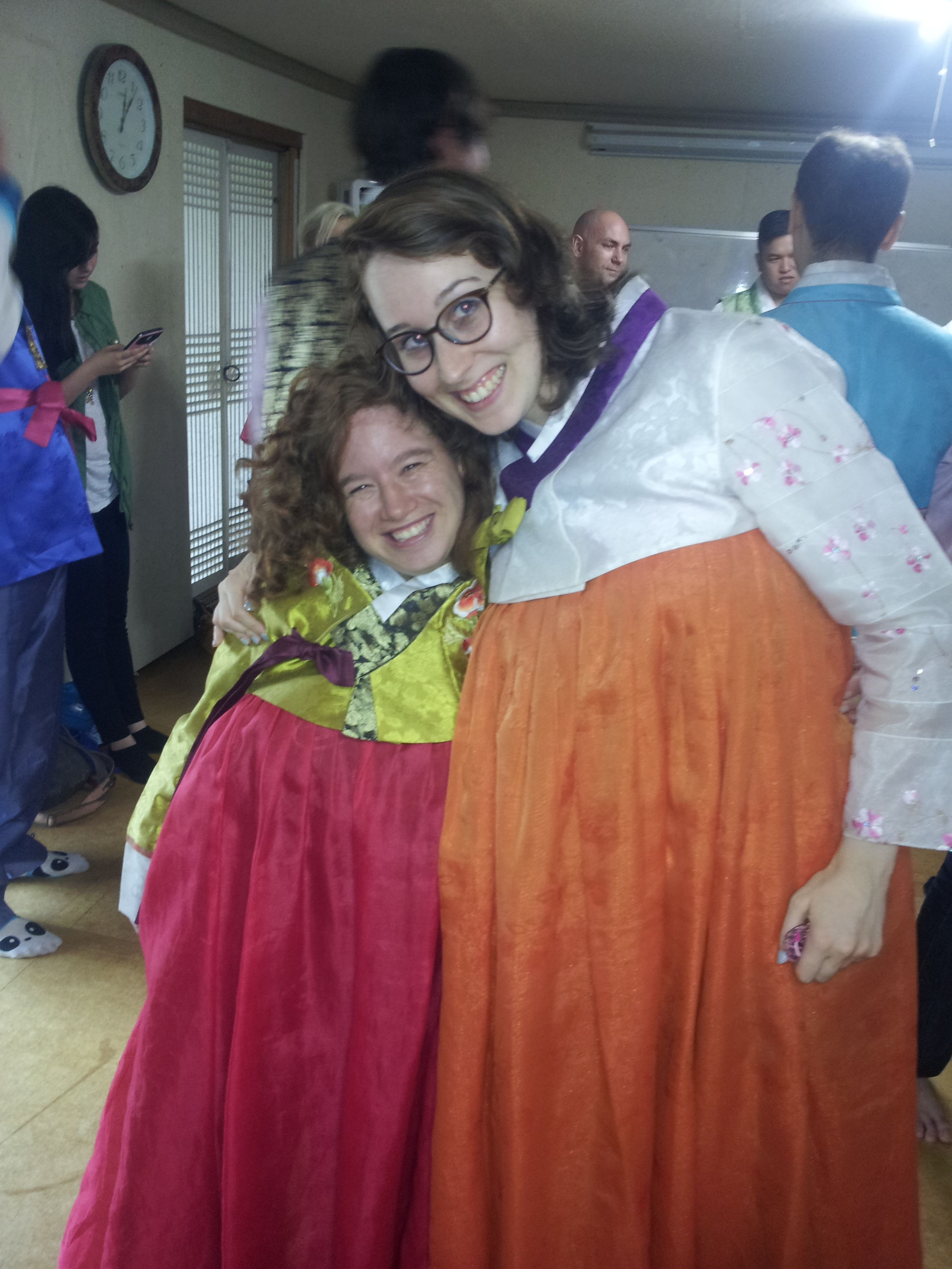 Posing in Hanbok! 