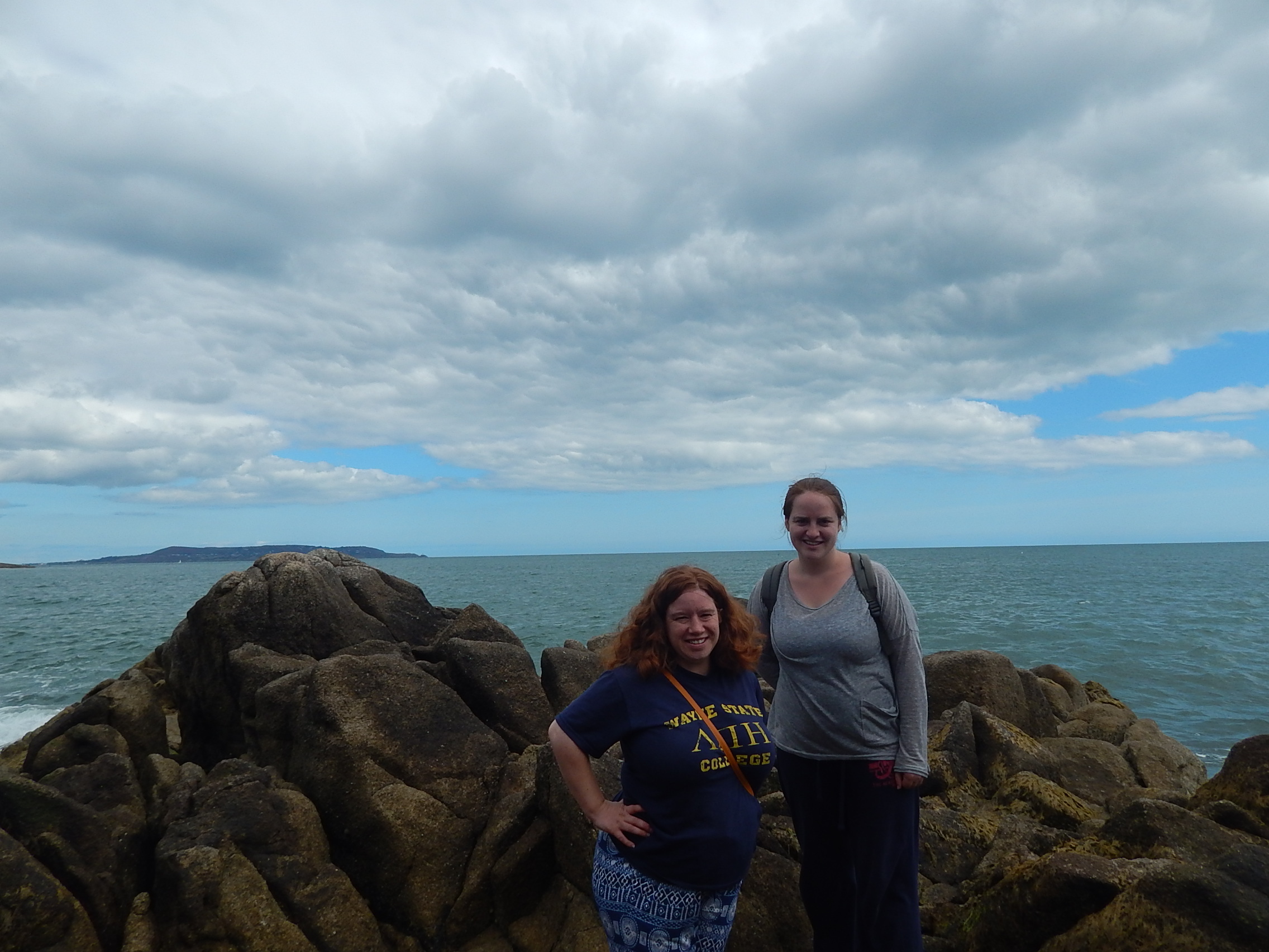 At Sandycove!