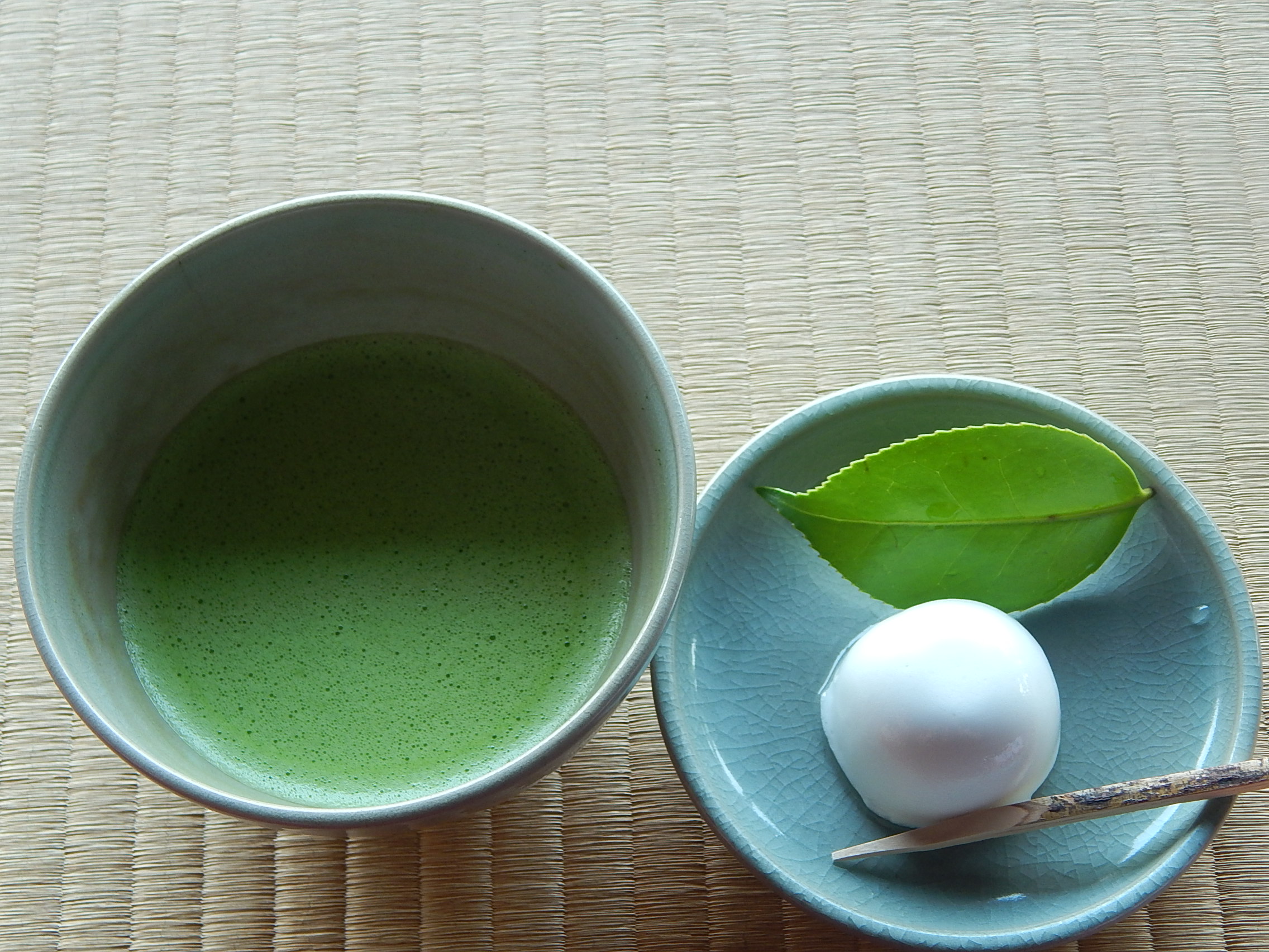 Tea and a sweet in the Teahouse