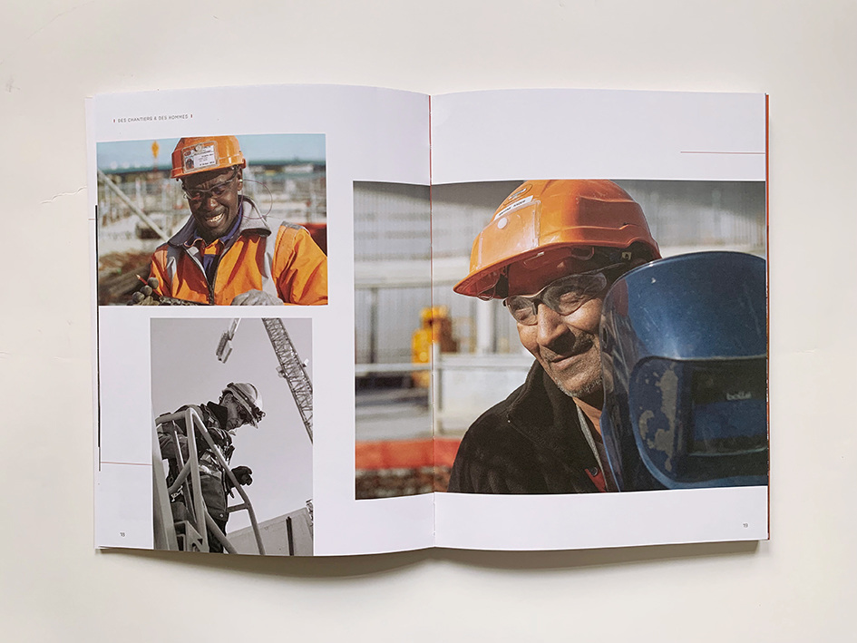 Photographe architecture et chantier - Livre corporate pour entreprise de construction 3