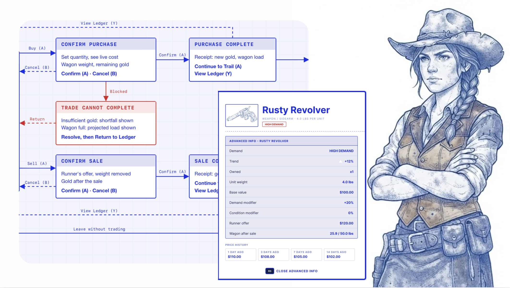 Case Study: Designing a Trading System for an Open World Game