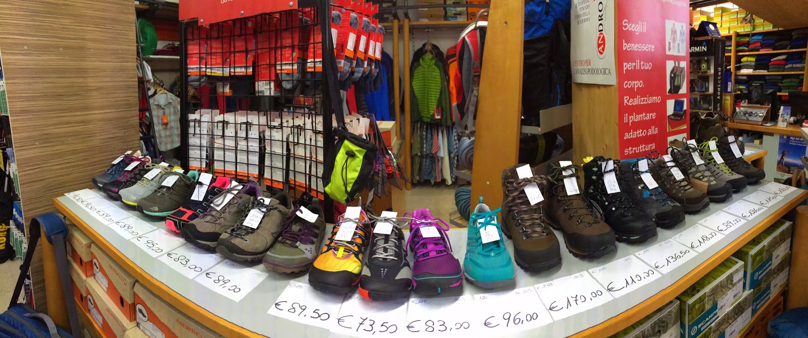 OFFERTA SCARPE DA MONTAGNA:BASSE, PEDULE E SCARPONI CON SCONTI DEL 30%. — ZABLE Sport - TUTTO PER LA MONTAGNA - Abbigliamento e articoli tecnici per montagna, nordic walking padova.