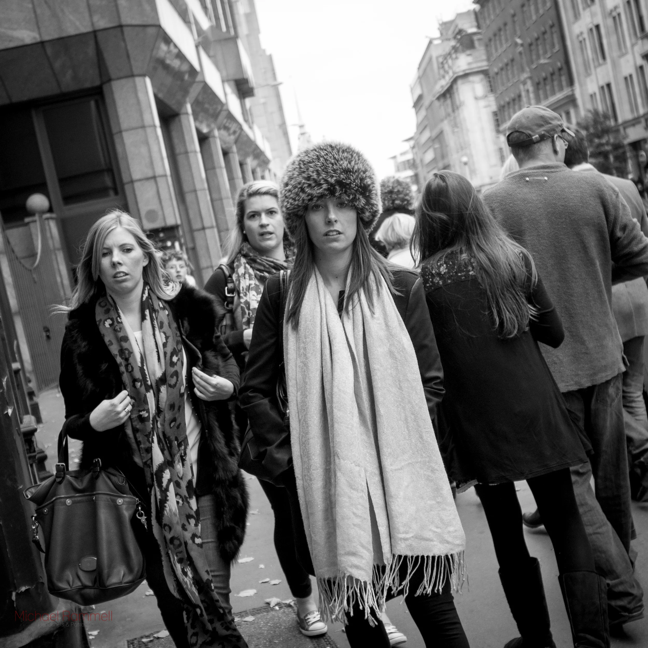 Sometimes you just get busted taking someone's photograph. Damn!