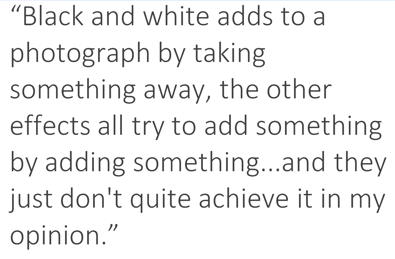 Why Is Black & White Photography So Special?