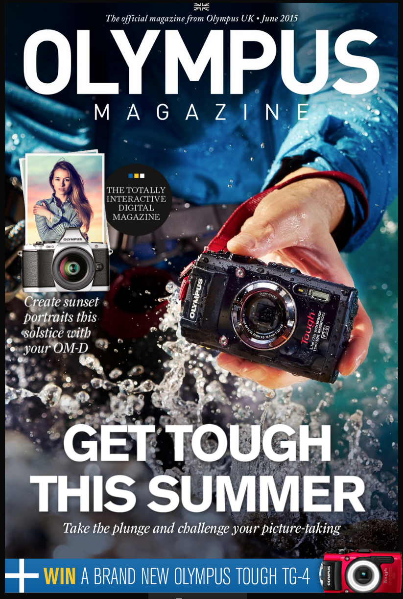 Read my Feature in the June Olympus Magazine