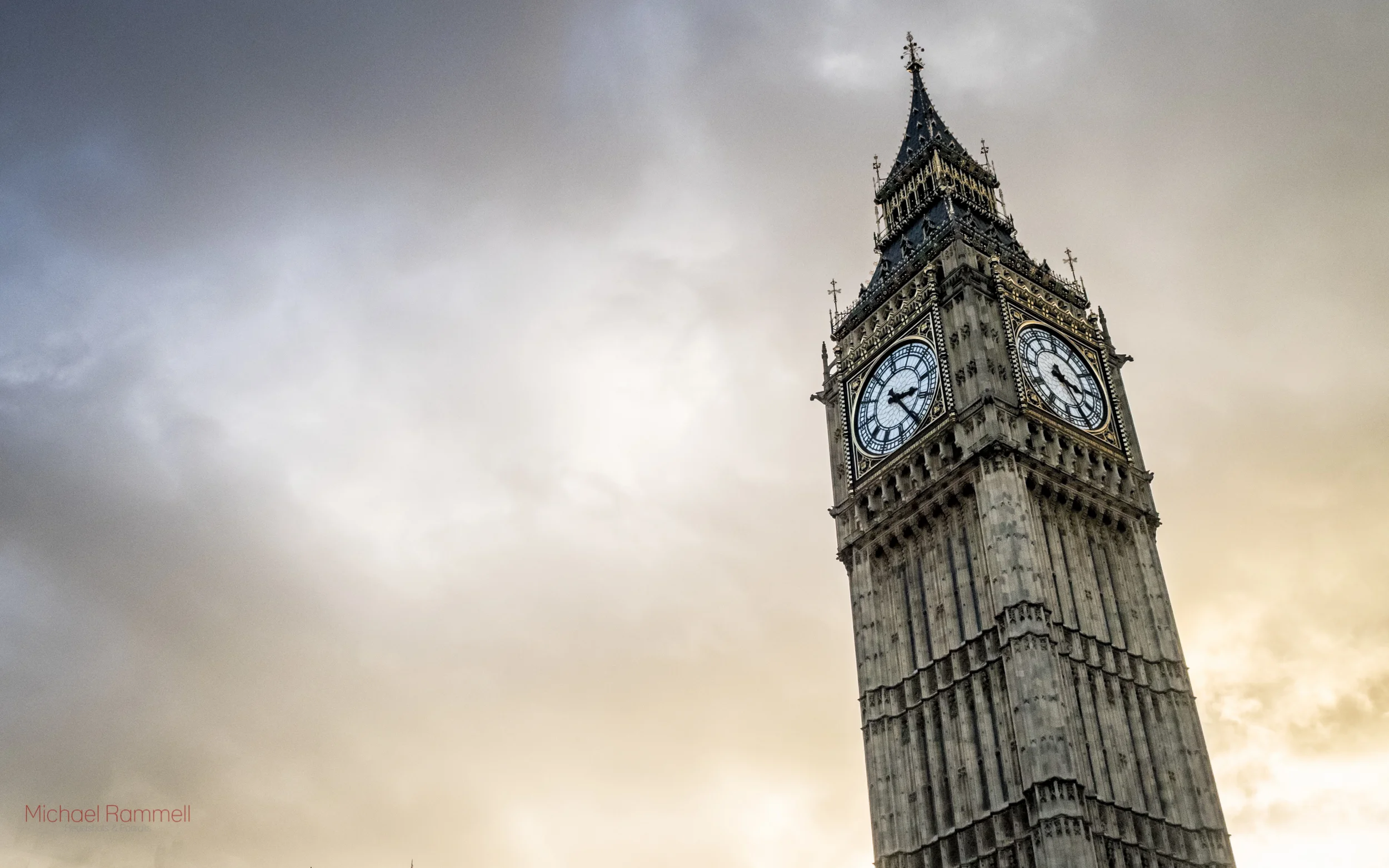 Big Ben (The Elizabeth Tower) at Sunset