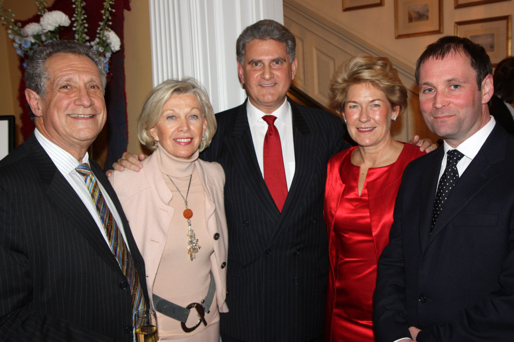 The Pococks, the Cohens, and Guest Speaker Allen Packwood.