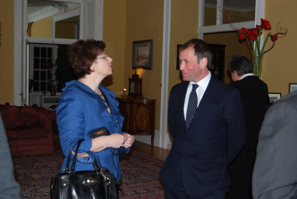 SWCSO Director Marie Danielle Vachon and Allen Packwood.