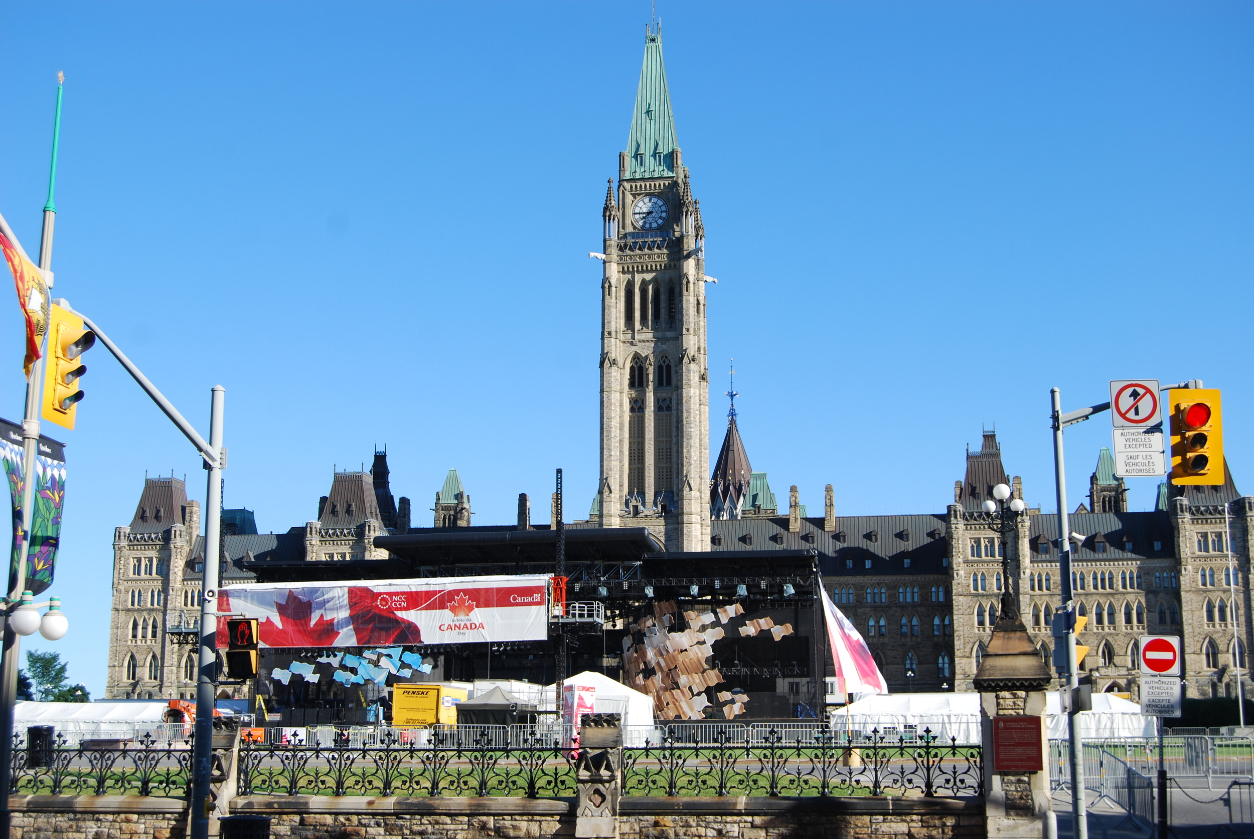 A lovely day for the December 30, 1941 speech to depart Canada's Parliament