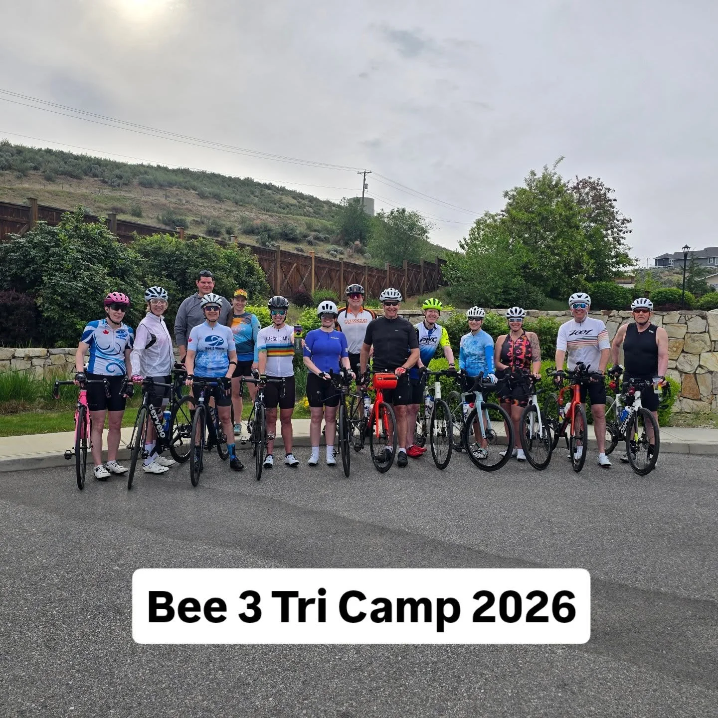 Bee 3 Tri Camp Day 2. Observatory ride, open water swim and yoga. Such a good day today. The weather was perfect to push hard, test some limits and have best ever rides. 

Thanks to our amazing support crew, @precisionfandh
and @embodywellness.ca for