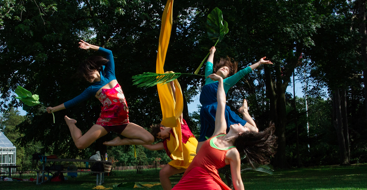 Photo Shoot outside the Tropical Greenhouse in Gage Park Photo Credit: Jess Bullock