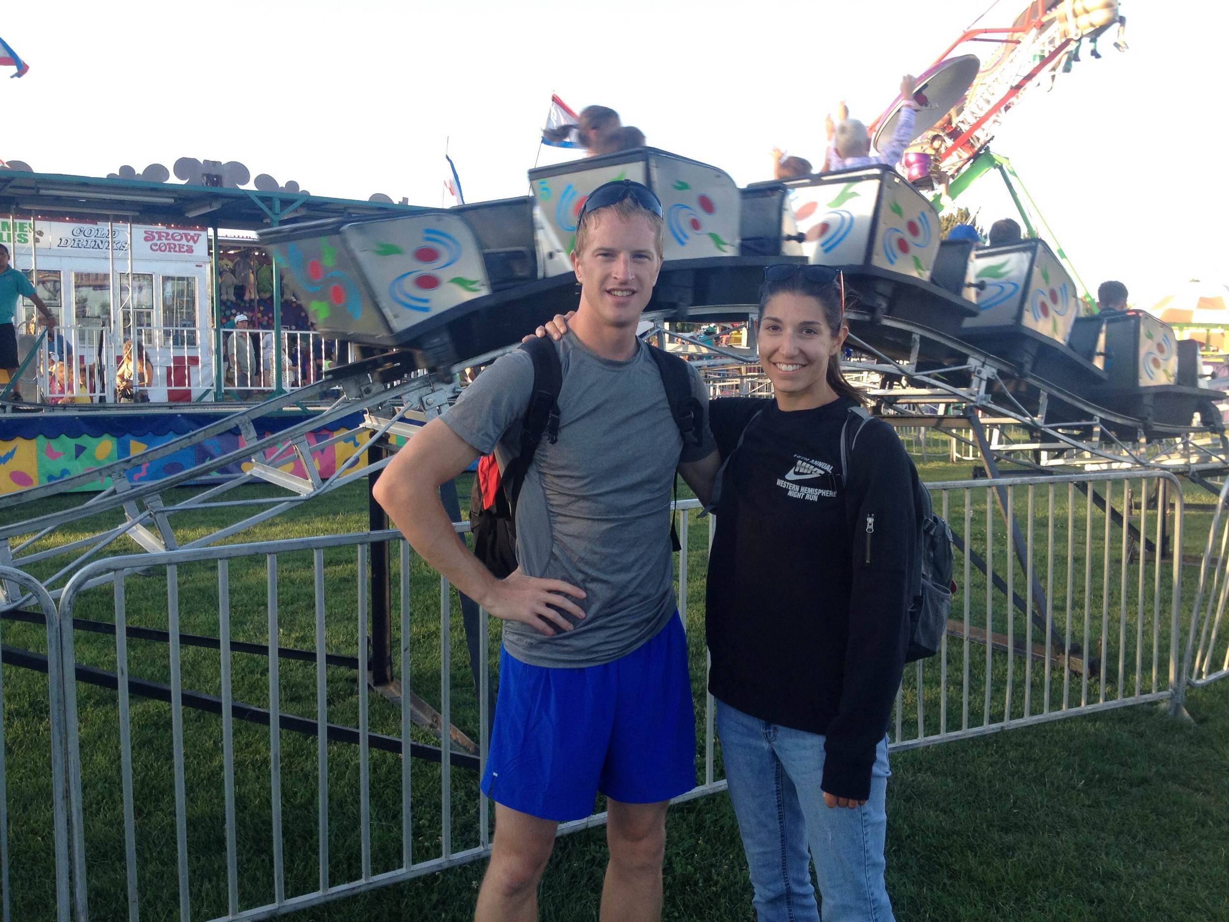 At the Crook County Fair. 