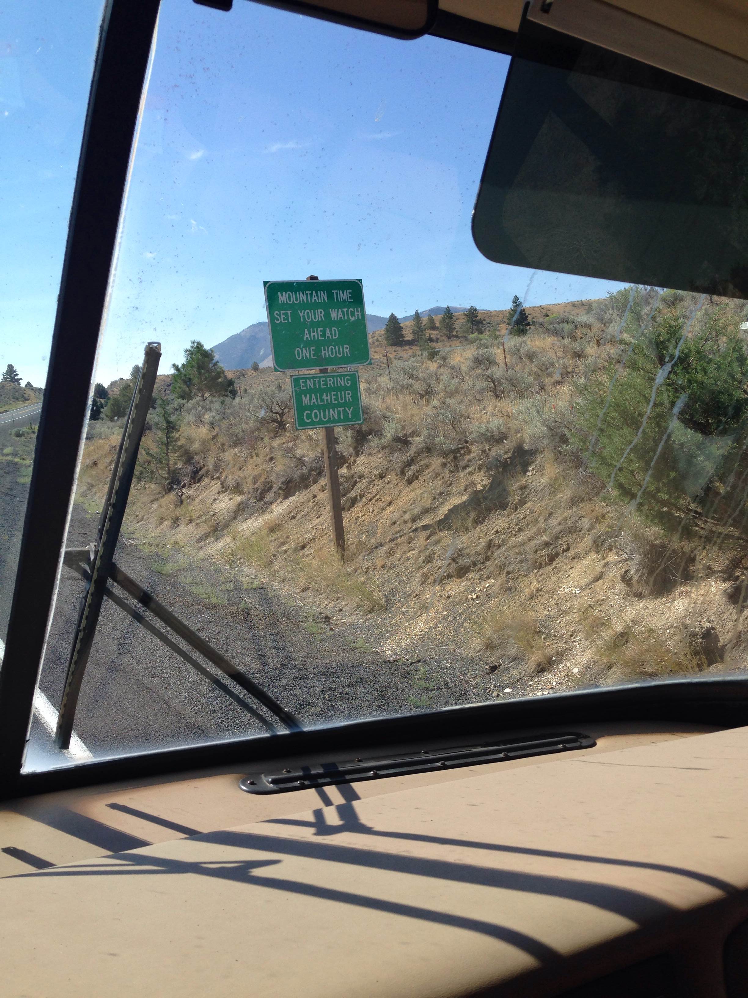 We made it to a new time zone!