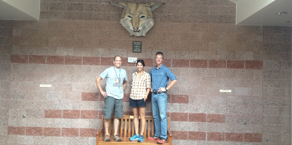 With South Junior High School science teacher Aaron McKinnon