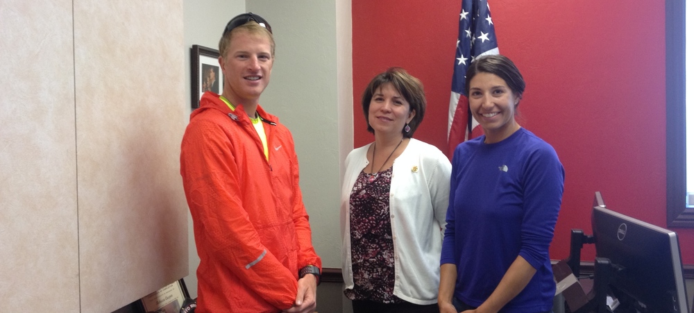 With Idaho Falls Mayor Rebecca Casper