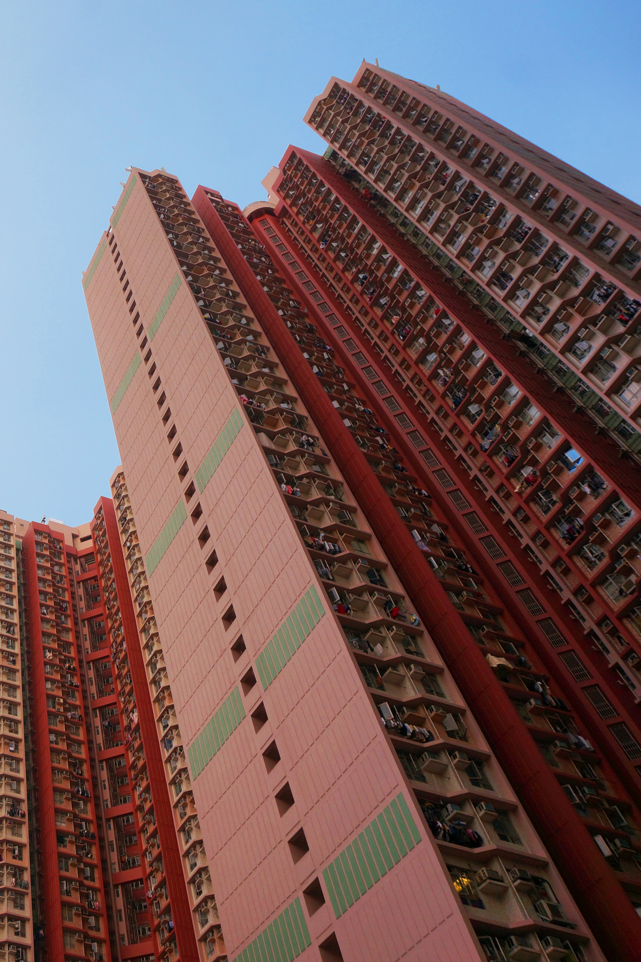 Apartment Skyscrapers in Hong Kong