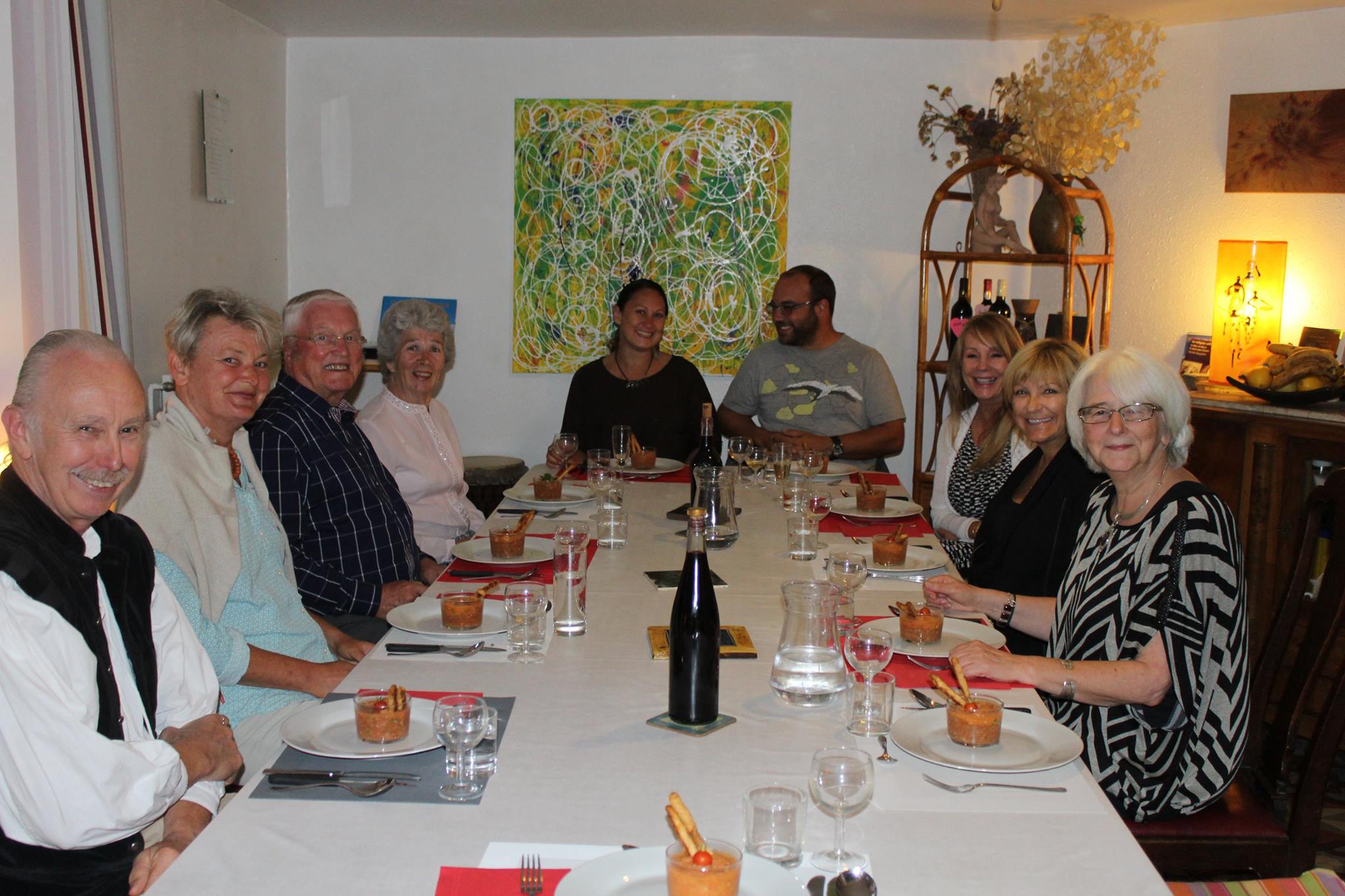 Group Dinner at Au Coeur de Rennes