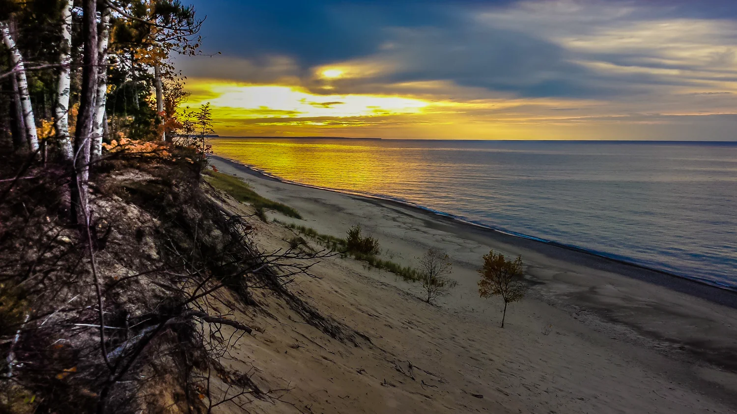 Lake Superior near Pictured Rocks - October, 2013