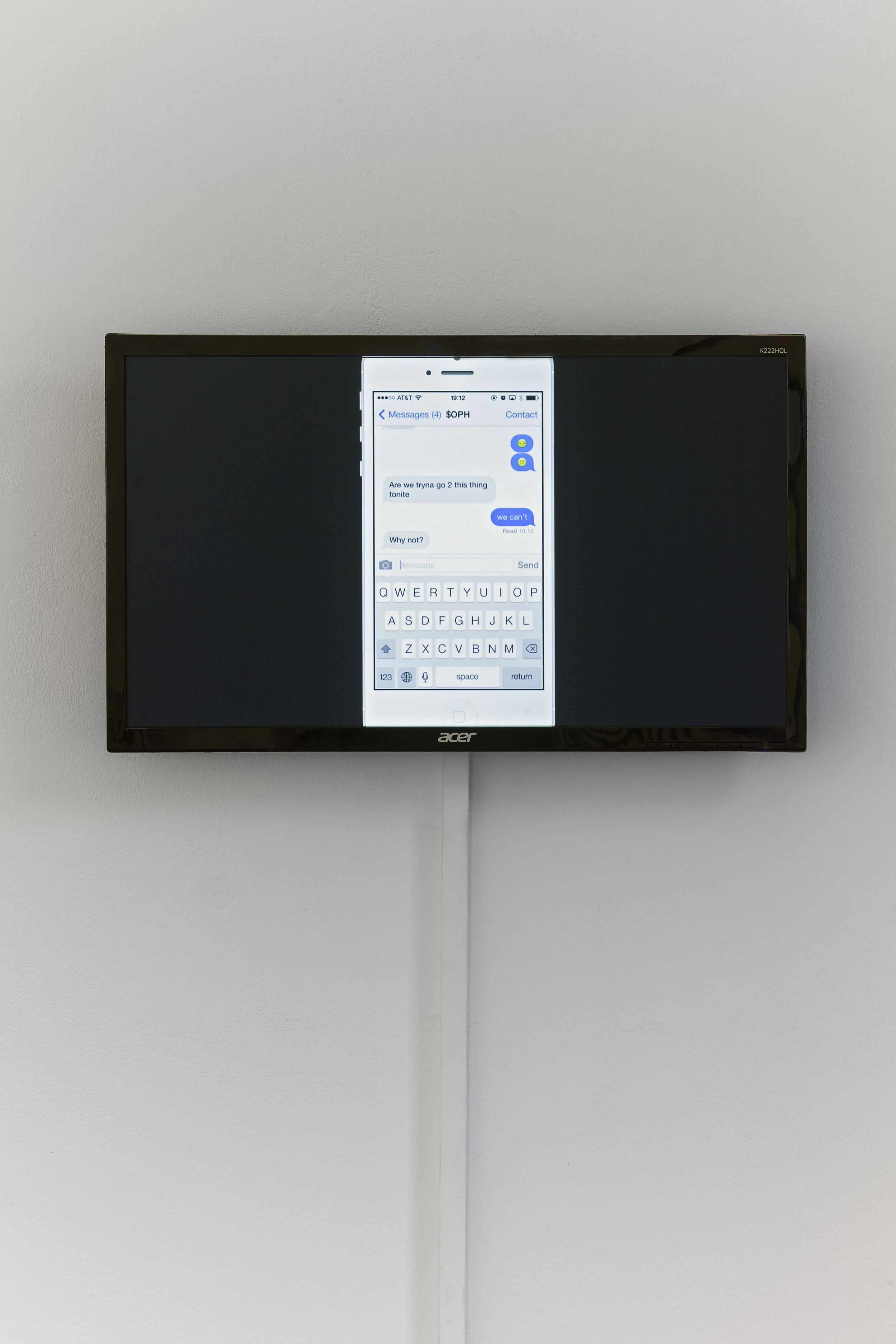   Exhibition view Eugen Gomringer &amp;, Bielefelder Kunstverein, 2015, photo:&nbsp;Philipp Ottendîrfer  