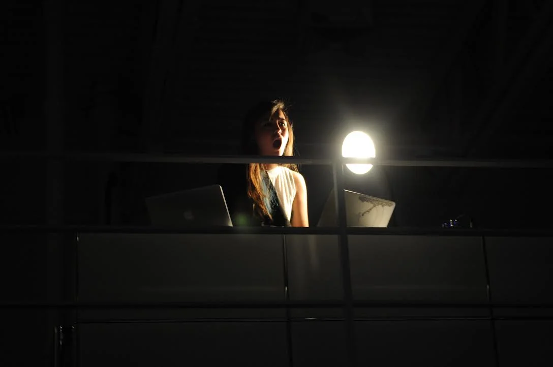 TH3 B4LD 50PR4N0 performance at Swiss Institute (2014)
