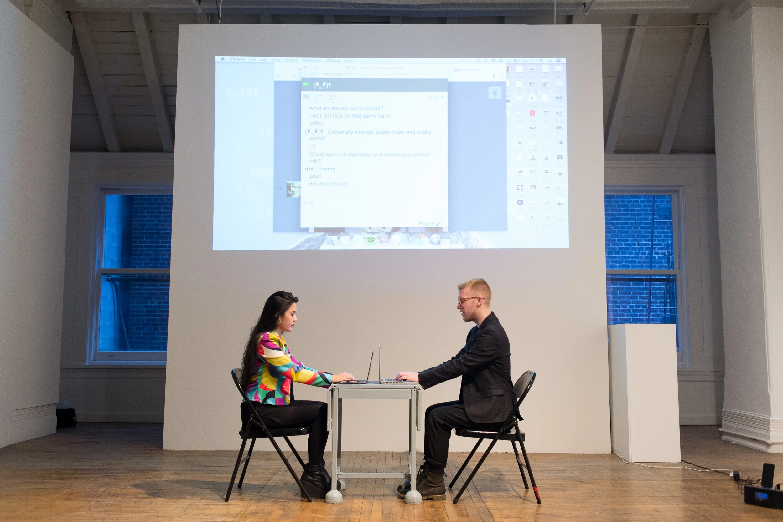 TH3 B4LD 50PR4N0 with Jameson Fitzpatrick at La MaMa Galleria