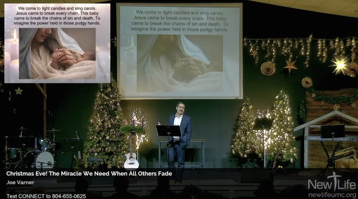 Christmas Eve! The Miracle We Need When All Others Fade (Candlelight Service)