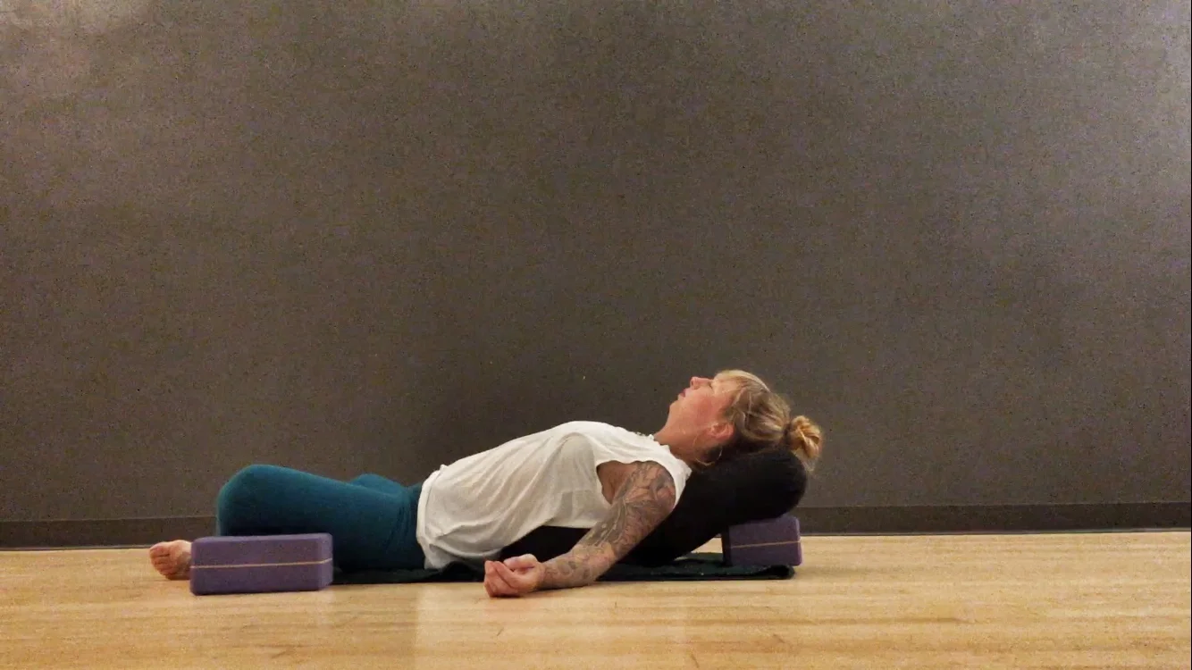 Supported Supta Baddha Konasana