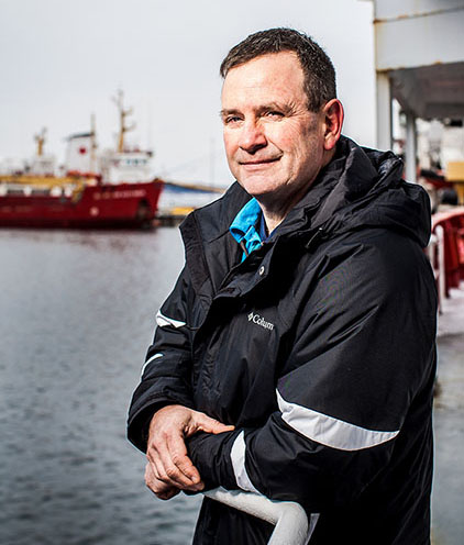 John Moloney is JASCO's Business Development Manager. Photo by Meghan Tansey Whitton .
