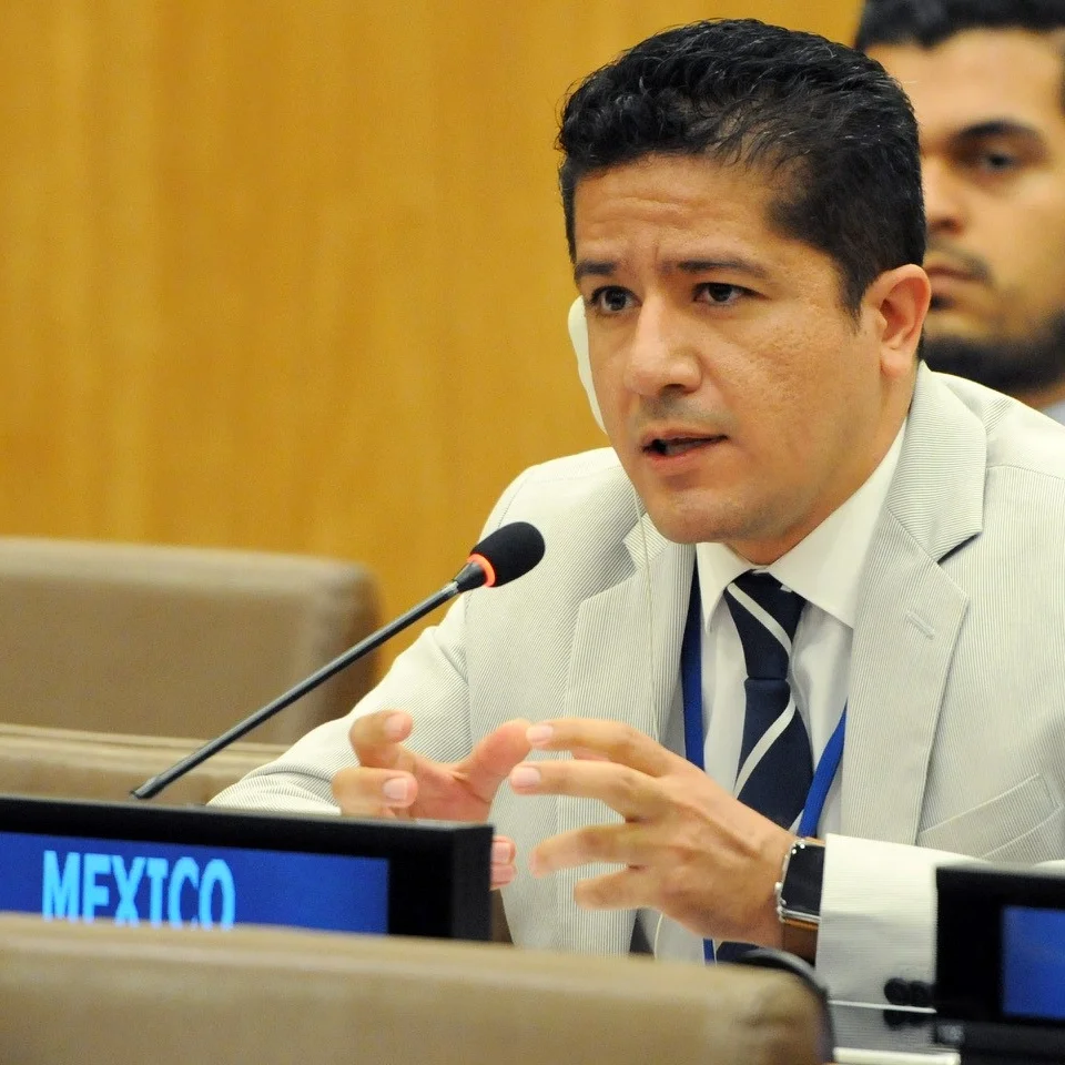 Jonathan Vallarta represents Mexico at United Nations meeting ICP19