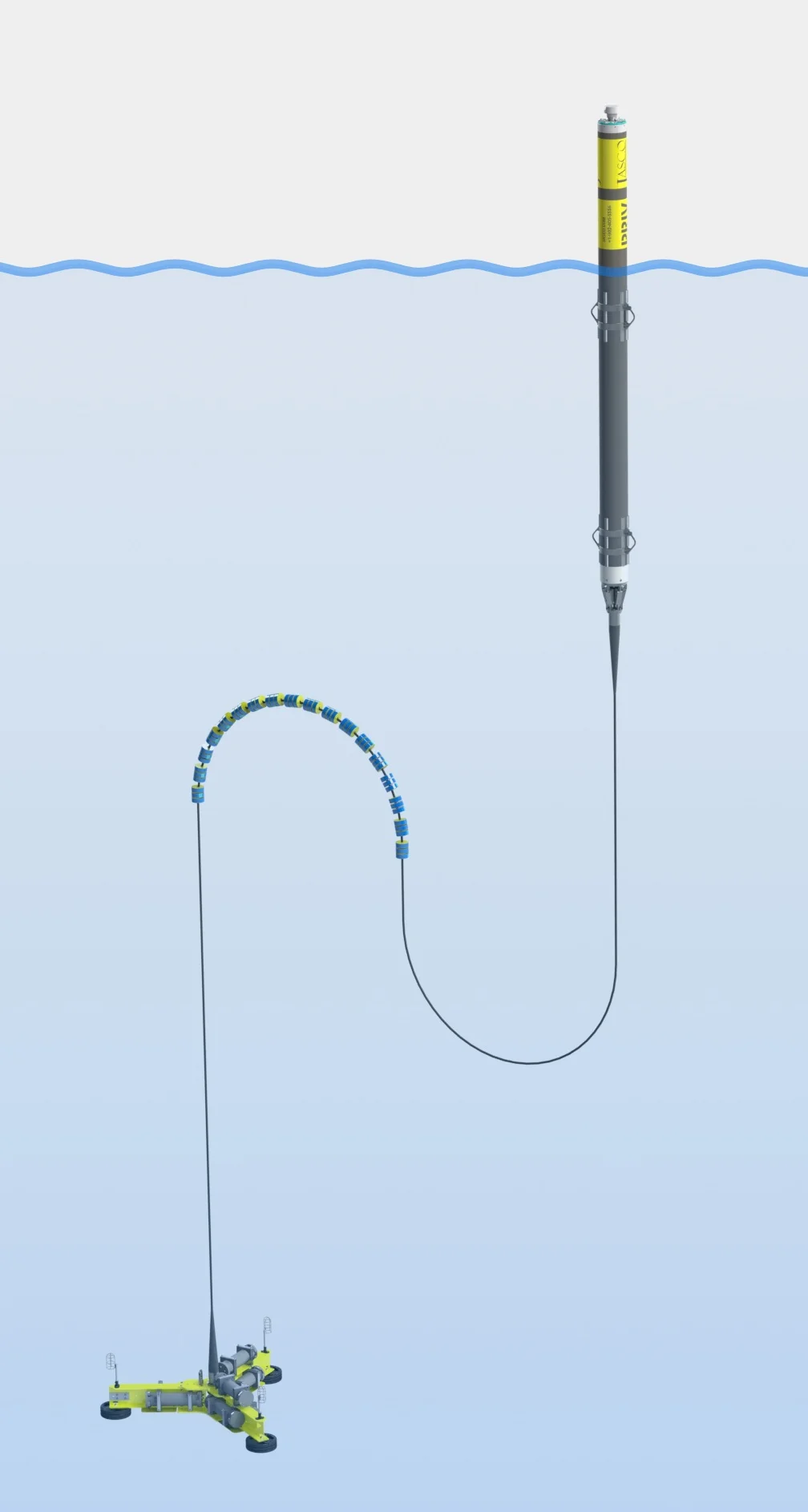 JASCO's underwater acoustic recorder and oceanographic observatory, the Autonomous Multichannel Acoustic Recorder Generation 3 (AMAR G3).