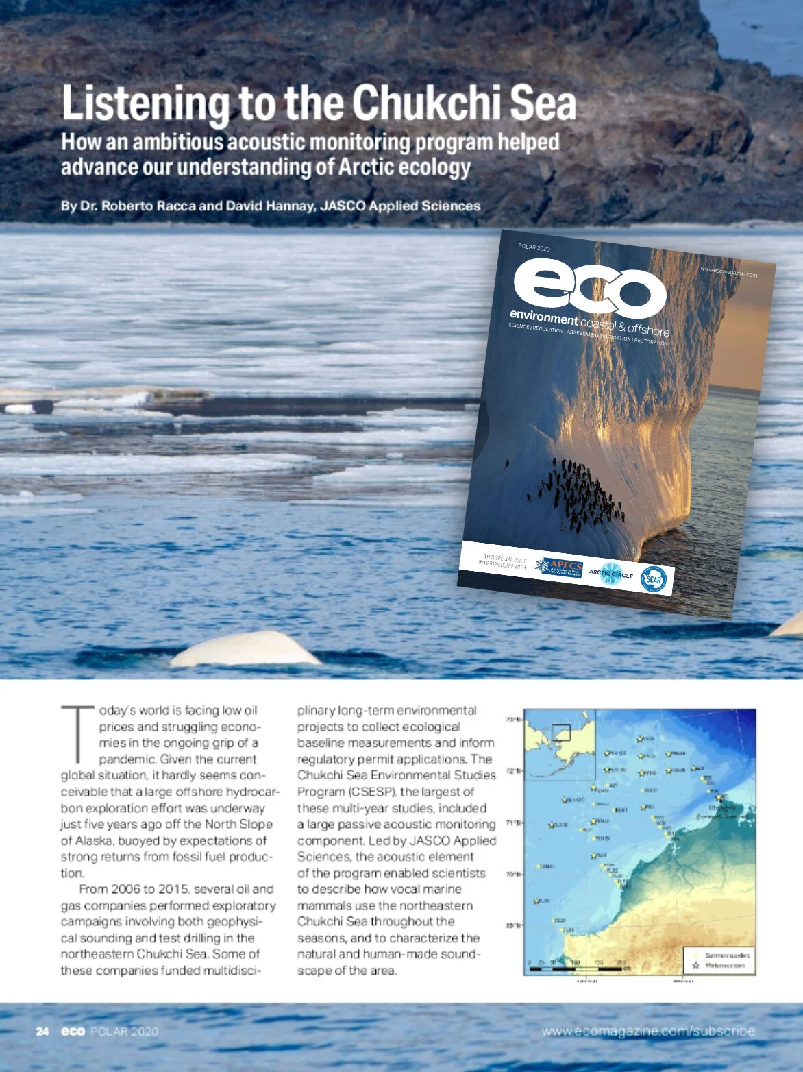 Listening to the Chukchi Sea