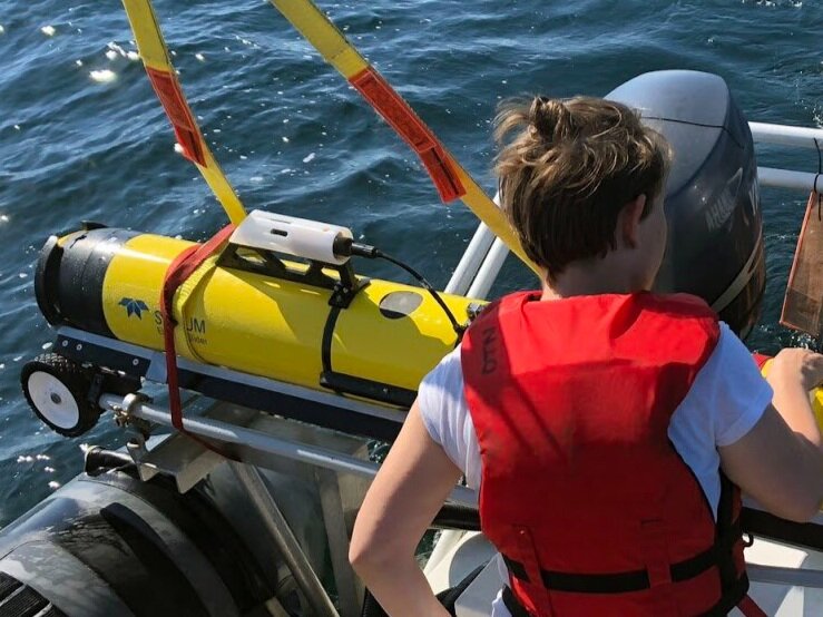 JASCO OceanObservers integrated into Teledyne Webb Research Slocum Gliders
