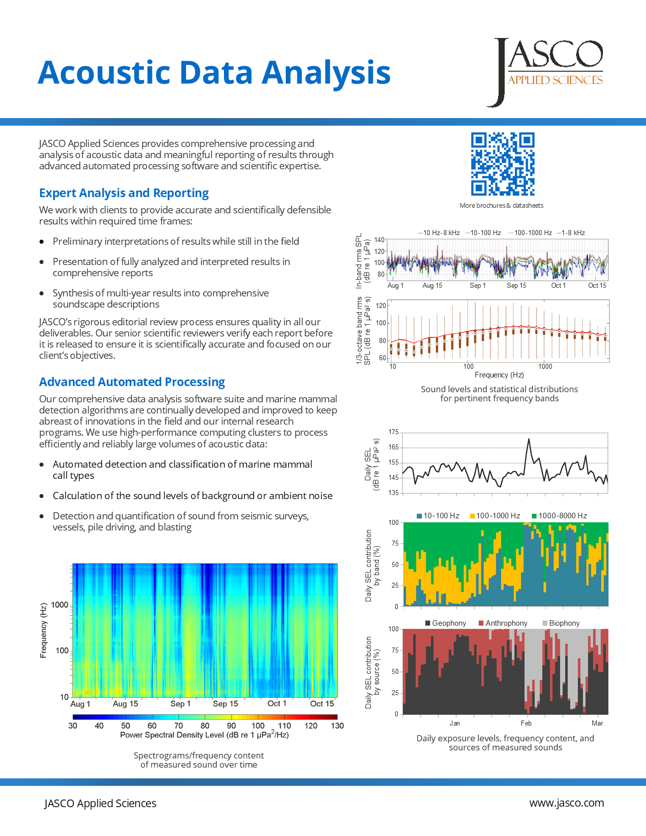 Acoustic Data Analysis Brochure