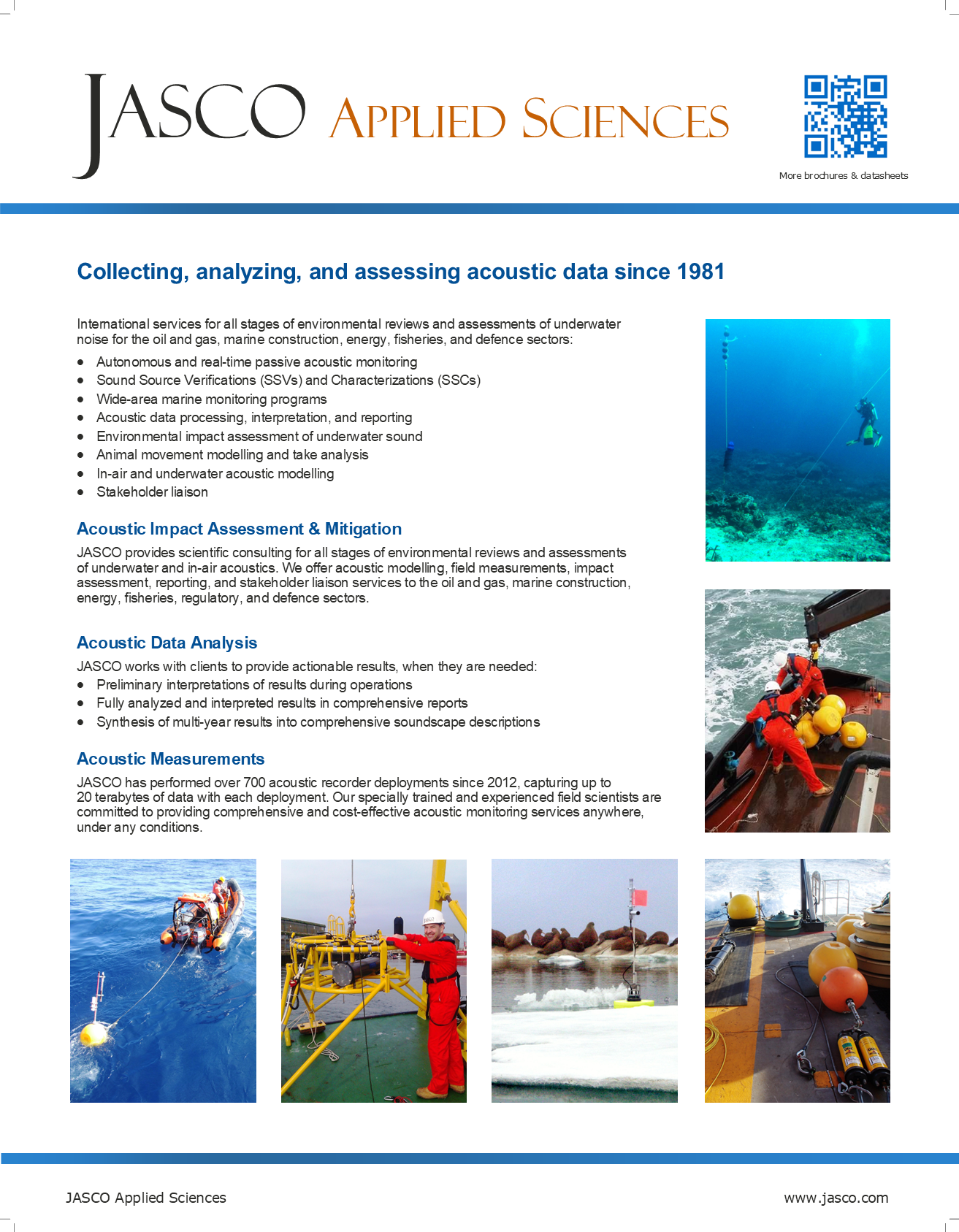 JASCO Company Brochure